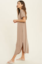 Load image into Gallery viewer, Taupe Midi Dress

